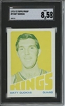 1972 Topps #9 Matt Guokas 9 card progressive proof.